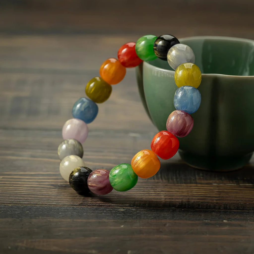 Carousel Macaron Fidget Bracelet