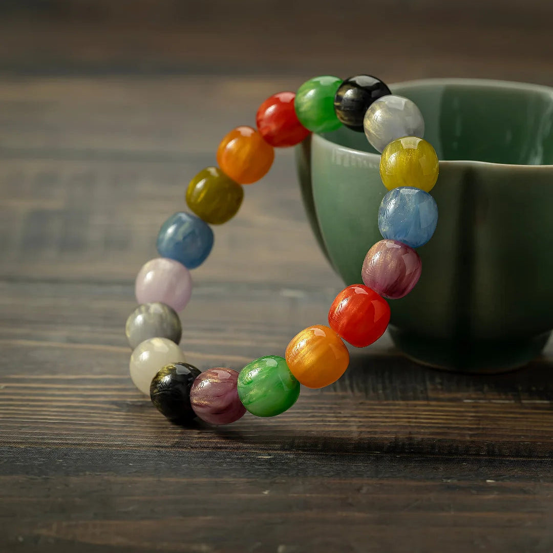 Carousel Macaron Fidget Bracelet