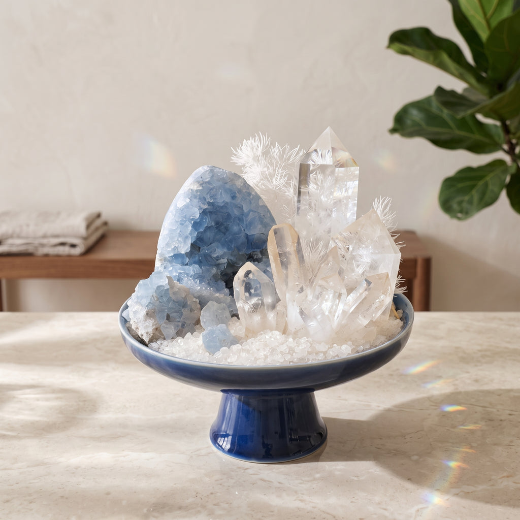 Celestial Tide Crystal Garden