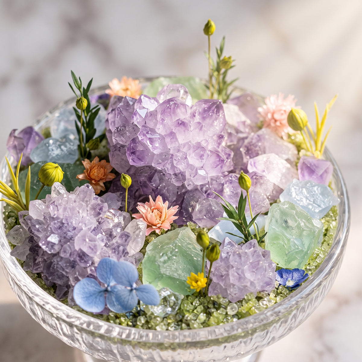 Calming Floral Energy Bowl