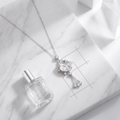 Celestial Lunar Drop Necklace